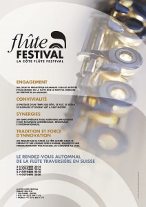6-9 octobre 2016 - La Côte Flûte Festival 2016
